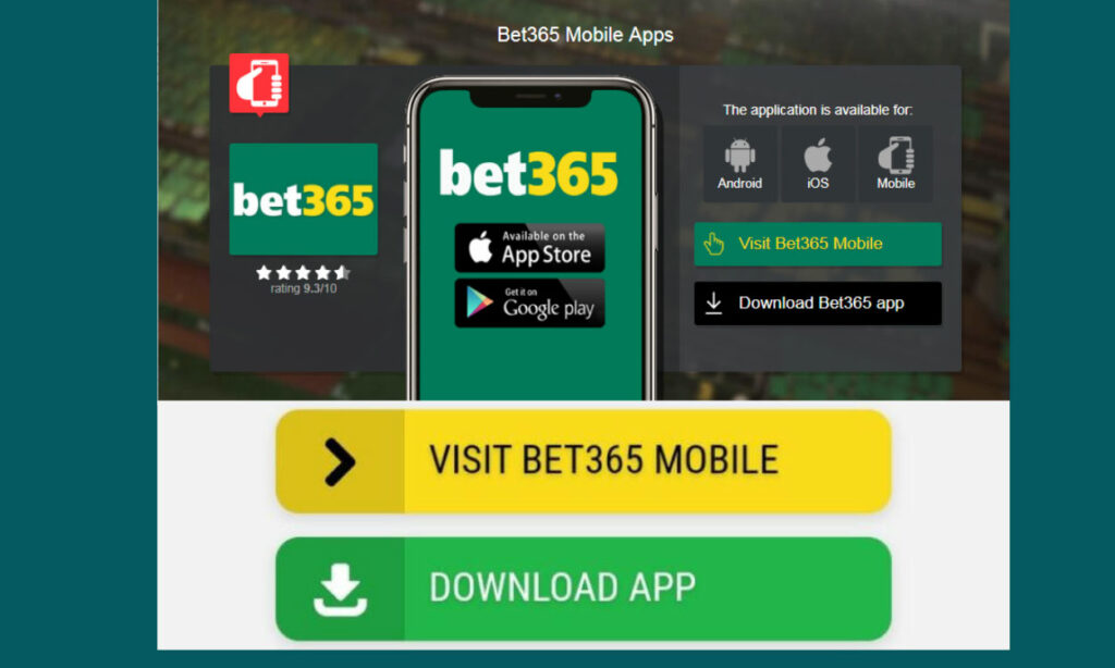 Bet365 Mobile App on my Android phone