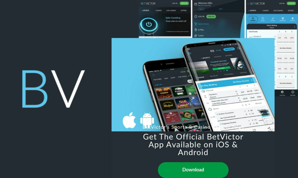Betvictor sports betting application